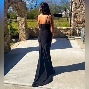 Elegant Black Evening Gown